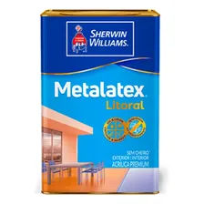 Tinta Acrílica Acetinada Metalatex Litoral Cores 18 Litros Cor Gelo Foto  mini 1