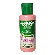 Tinta AcrÃlica Acrilex -rosa Antigo- Fosca 60ml Artesanato Foto mini 1