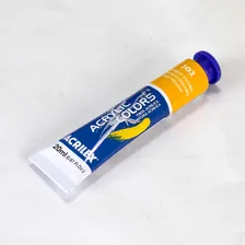 Tinta AcrÃlica Acrylic Colors Acrilex 20 (valor Unitário) Tinta AcrÃlica Acrylic Colors Acrilex 20 Amarelo Escuro - 302 Foto mini 1