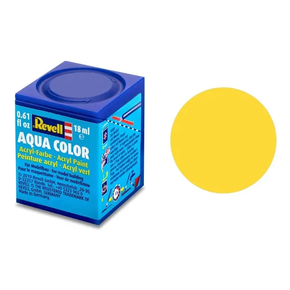 Tinta AcrÃlica Amarelo Fosco - Revell 36115 Foto 1