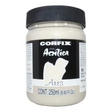 Tinta Acrílica Arts Corfix 250ml G1 - 85250 Cor 099 - Buff Titânio Claro Foto mini 1
