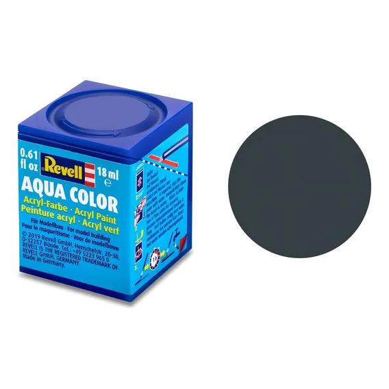Tinta Acrílica Cinza Granito Fosco - Revell 36169 Foto 1