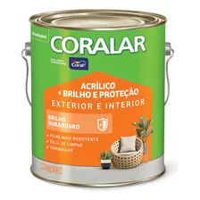 Tinta AcrÃlica Coral Semi Brilho Branco 3,6l Foto mini 1
