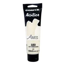 Tinta Acrilica Corfix Arts G1 103 Buff Titanio Escuro 120ml Foto mini 1