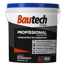 Tinta AcrÃlica Econômica Branco 20 Litros - 21866 - Bautech Foto mini 1