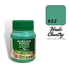 Tinta Acrilica Fosca Acrilex 37ml 822 Verde Country Foto  mini 1