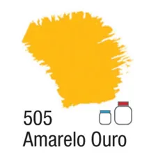 Tinta AcrÃlica Fosca Nature Colors 60ml Acrilex Cor Amarelo Ouro Foto mini 1