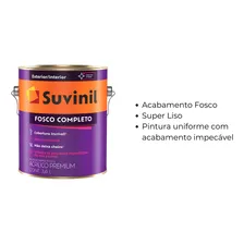 Tinta Acrílica Fosco Completo 3,6 Litros Branco Suvinil Foto mini  3