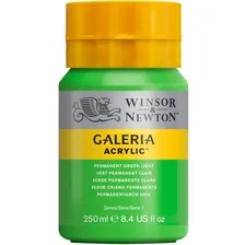 Tinta Acrílica Galeria W&n 250ml 483 Permanent Green Light Foto  mini 1