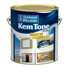 Tinta AcrÃlica Kem Tone Fosco Preto 3,6lt Foto mini 1