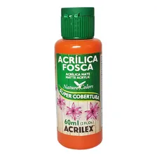 Tinta AcrÃlica Laranja Fosca Acrilex Artesanato (60 Foto mini 1
