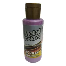 Tinta Acrílica Magenta Metálico Acrilex Nature Colors 60 Foto mini  2