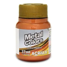 Tinta AcrÃlica Metálica 37ml Metal Colors Acrilex Foto mini 1