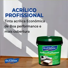 Tinta AcrÃlica Peg E Pinte 3,63 Litros Eucatex Branco Fosco Foto mini 3