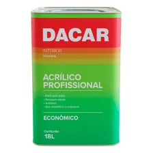 Tinta AcrÃlica Profissional Branco Neve 18l Dacar Foto mini 4