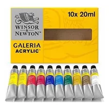 Tinta acrílica Winsor & Newton 10 tubos de 20  Galeria Foto  mini 1