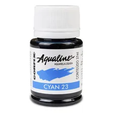 Tinta Aquarela Aqualine Corfix 37ml Cor Cyan - 23 Foto  mini 1