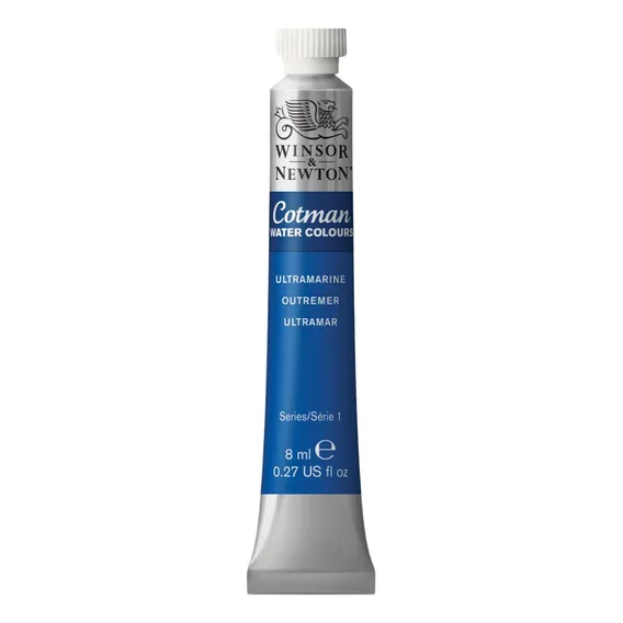 Tinta Aquarela Cotman Winsor & Newton 8ml Ultramarine 660 Foto 1