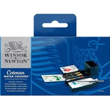 Tinta Aquarela Winsor & Newton Cotman Field Box 12 Cores Foto  mini 1