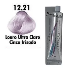 Tinta Cabelo Branco Ou Loiro Platinado 12.21 Profissional Foto mini  3
