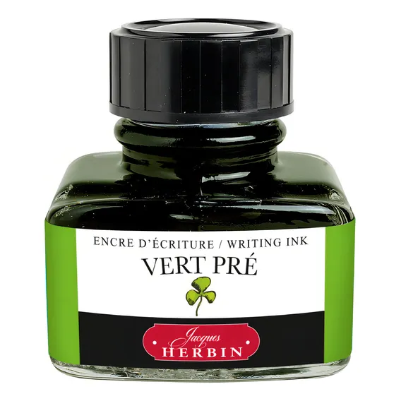 Tinta Caneta Tinteiro 30ml Herbin Vert Pre Foto 1