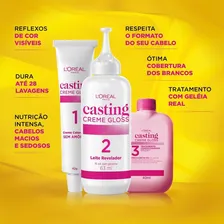 Tinta Casting Creme Gloss L贸real Tom LOURO BAUNILHA 800 Foto mini 3
