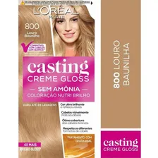 Tinta Casting Creme Gloss L贸real Tom LOURO BAUNILHA 800 Foto mini 1