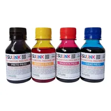 Tinta Comestível Sulink Papel Arroz Para Epson Kit 400ml Tinta CMYK Foto  mini 1