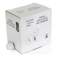 Tinta Compativel Copyprinter Duplicador Ricoh Dx2430 Dx2330 Tinta Copyprinter ( Preta ) Foto mini 1