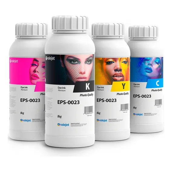 Tinta Compatível Epson L375 4 Litros Tinta Cmyk Foto 1