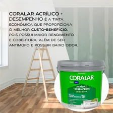 Tinta Coral AcrÃlica Antimofo Parede / Teto 15 Litros Branco Foto mini 3