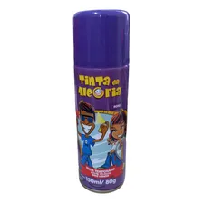 Tinta Da Alegria Spray Colorido Para Cabelo -150ml Cor Roxo Foto mini 1