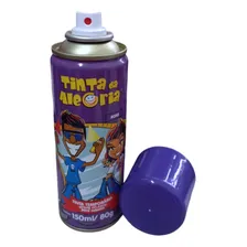 Tinta Da Alegria Spray Colorido Para Cabelo -150ml Cor Roxo Foto mini 2
