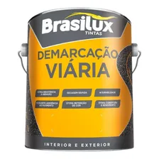 Tinta Demarcação ViÔria 3,6l Tinta Para Asfalto Acabamento Fosco Cor Amarelo Foto mini 1