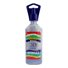 Tinta Dimensional Glitter Relevo 3d Acrilex 35ml (unidade Foto mini 2
