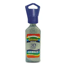 Tinta Dimensional Glitter Relevo 3d Acrilex 35ml (unidade Foto mini 1