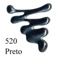 Tinta Dimensional Metallic 35ml Acrilex Cor Preto Foto  mini 1