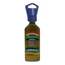 Tinta Dimensional Relevo 3d 35ml Metálico - Acrilex Foto mini  2
