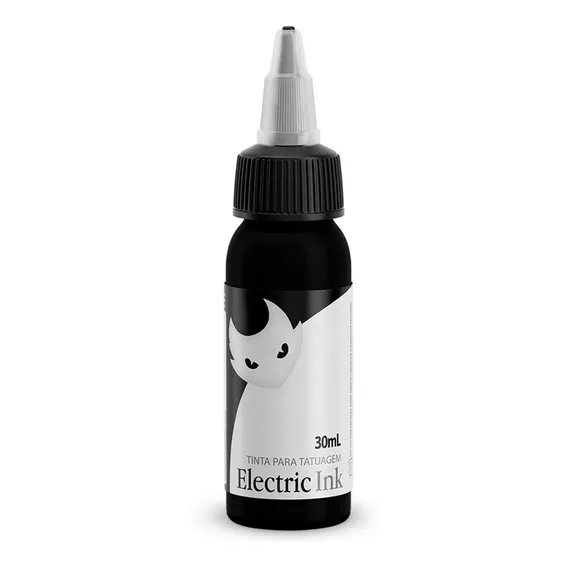 Tinta Electric Ink Tattoo Tatuagem Preto Tribal - 30ml Foto 1