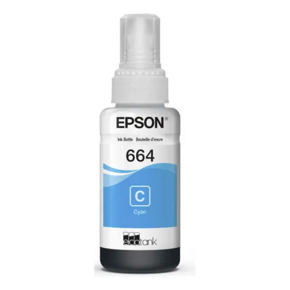 Tinta Epson 664 azul 664C 70ml Foto 1