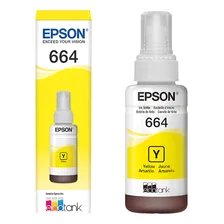 Tinta Epson Refil Ecotank Amarelo T664420 Foto mini 1