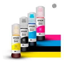 Tinta Epson T544 L3150 L3110 l3250 l3210 kit 04 cores tinta todas Foto mini 4