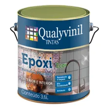 Tinta Esmalte Base 脕gua Ep贸xi Qualyvinil Eco Antimofo 3,6l Foto mini 1