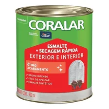 Tinta Esmalte Coral Metais E Madeiras Coralar 900ml Cor Cinza-escuro Foto  mini 1