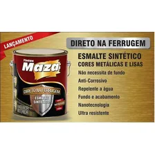 Tinta esmalte direto na ferrugem Maza hammerite 3.6 litros Foto mini  2