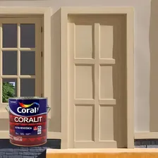 Tinta Esmalte Sintético Alto Brilho Coralit 3,6l Marfim Acabamento Brilhante Foto mini 2