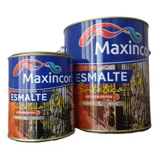 Tinta Esmalte Sintético Brilhante 900ml Maxincor Cor Laranja Foto  mini 1