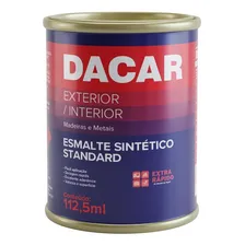 Tinta Esmalte Sintético Brilhante Standard 112ml Dacar Cor Preto Foto mini 1