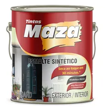 Tinta Esmalte Sintético Marrom Conhaque Maza Foto mini 1