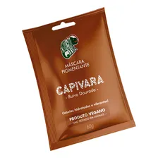Tinta Fantasia Máscara Pigmentante Capivara 60ml Kamaleão Tom Ruivo dourado Foto mini 1